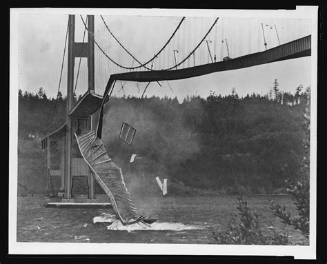 suspension bridge failure video